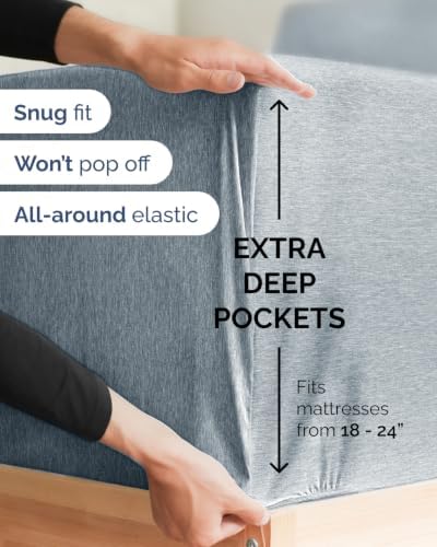 Extra Deep Flex Top Split Head King Sheet Set - Image 4