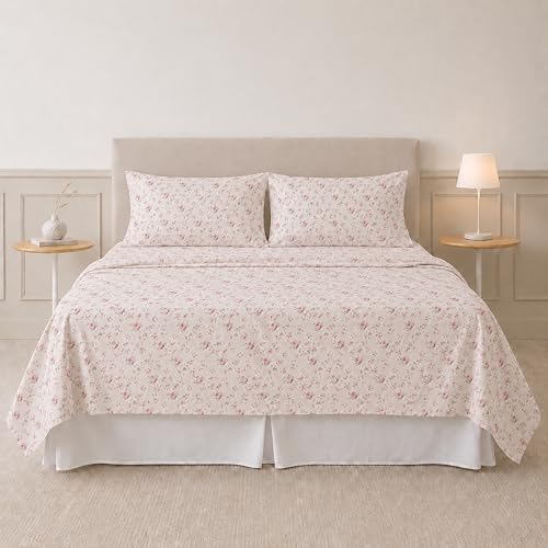 Modern Threads Printed 3-Piece Extra Soft Bedding Sheets & Pillowcase Set - Image 2