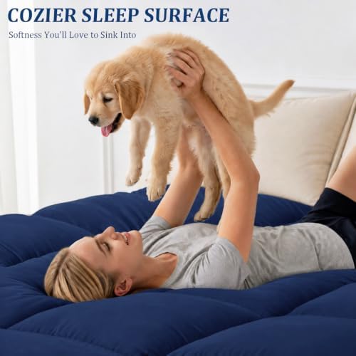 Full Mattress Topper, 900 GSM High-Fill Design, Fuller & Plusher Feel - Image 4