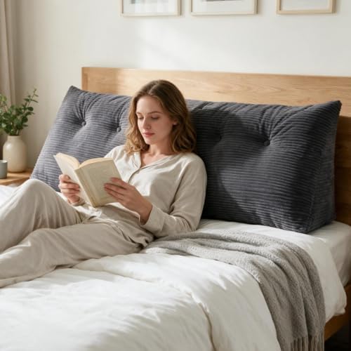 Headboard Pillow Queen, Wedge Pillow Headboard by BestRoyal