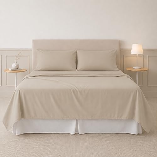 Modern Threads Soft Microfiber Solid Sheets - Image 2