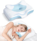 Osteo Cervical Pillow for Neck Pain Relief, Hollow Design Odorless Memory Foam by OSTEO