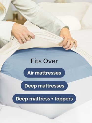 CGK Linens Extra Deep Split King Fitted Sheet Only - Image 6
