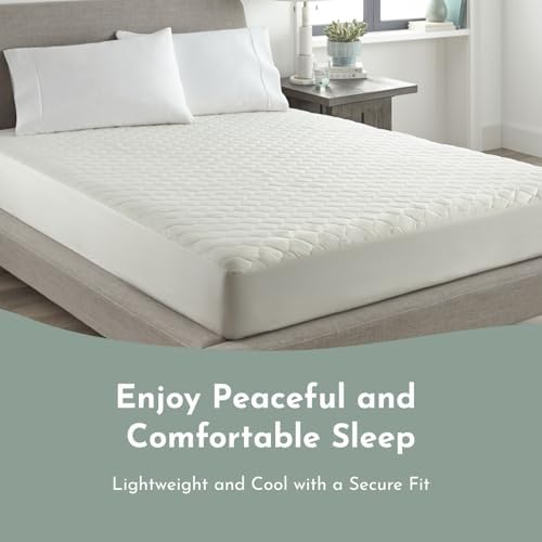100% Cotton Organic Mattress Protector | Breathable & Noiseless GOTS Organic - Image 6