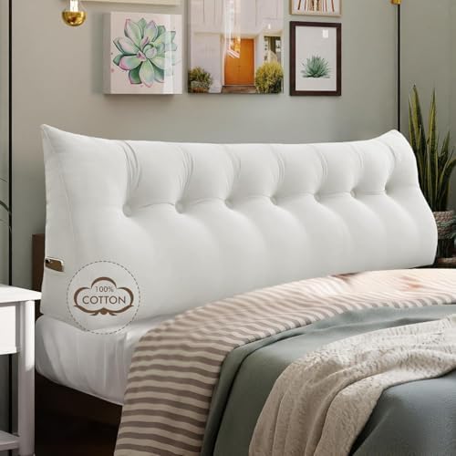 WOWMAX Headboard Pillow King Bed Wedge Pillow Headboard by WOWMAX