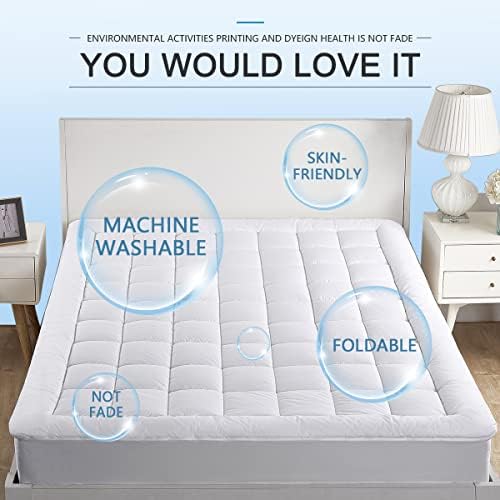 Twin XL Mattress Pad Cover Pillow Top - Image 3