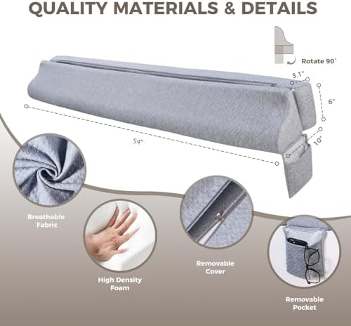 Bed Wedge Gap Filler Full Size, Wedge Pillow - Image 6