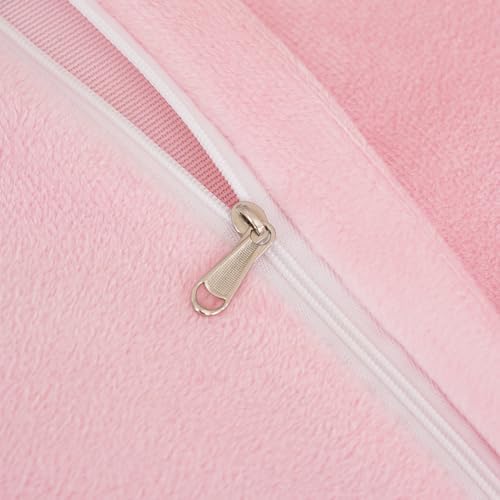JAUXIO Fluffy Faux Fur Body Pillow Cover, 21 x 54 Inches - Image 7