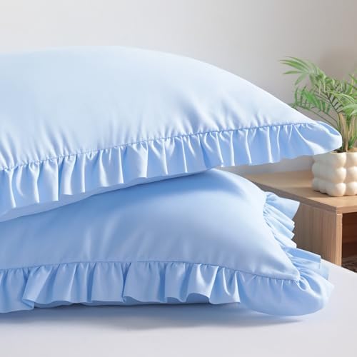 BEDSUM King Ruffled Pillow Shams by BEDSUM