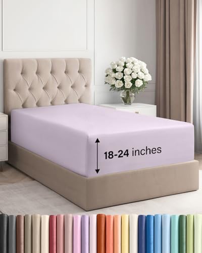 CGK Linens Extra Deep Twin Fitted Sheet Only by CGKUnlimited