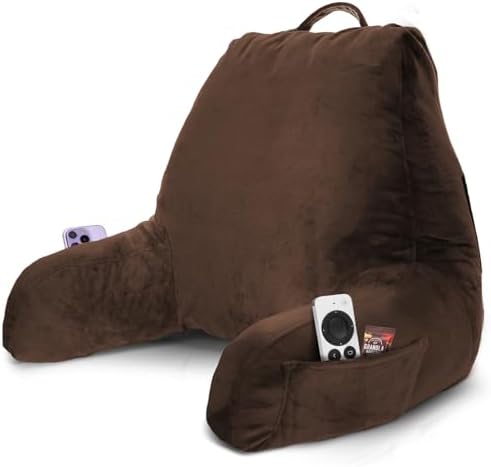 Nestl Reading Pillow for Bed, Back Pillow for Sitting Up in Bed by Nestl
