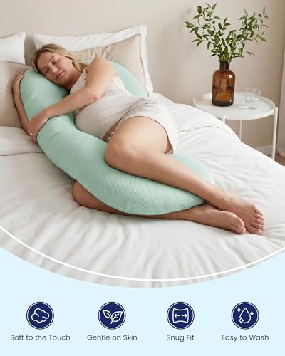 TotAha Soft Pregnancy Pillow Cover Compatible - Image 2