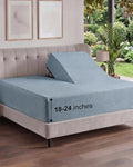 CGK Linens Deep Flex Top Split Head King Fitted Sheet by CGKUnlimited