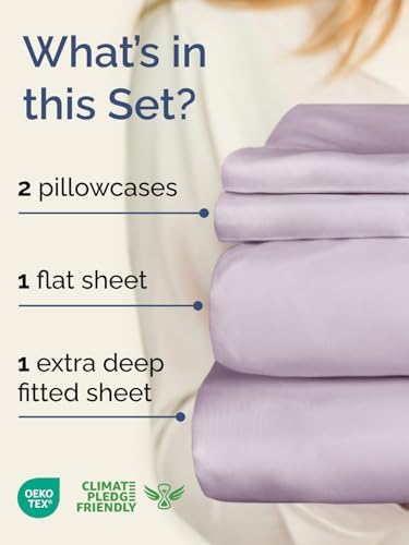 Extra Deep Twin Sheet Set - Image 2