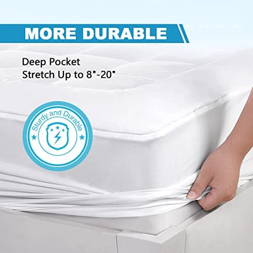 Twin XL Mattress Pad Cover Pillow Top - Image 5