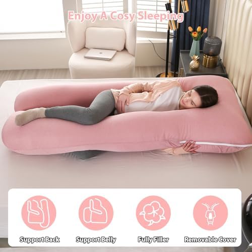 Amagoing Cooling Pregnancy Pillow - Image 5