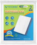 TICONN 2PK Plastic Mattress Bags by TICONN