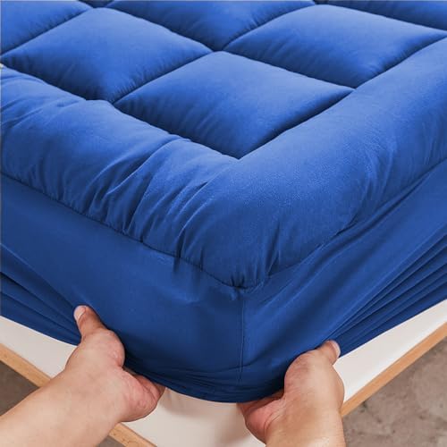 Mattress Pad - Soft and Breathable Mattress Protector Cover - Pillow Topper - Image 5