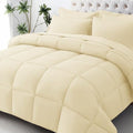 JOLLYVOGUE Full Comforter Set, Ultra-Soft Bed in a Bag Full Size 7 Pieces by JOLLYVOGUE