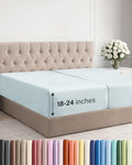 CGK Linens Extra Deep Split King Fitted Sheet Only by CGKUnlimited