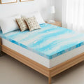 4 Inch Full Mattress Topper, Ventilated Gel Memory Foam Mattress Pad by SageNest
