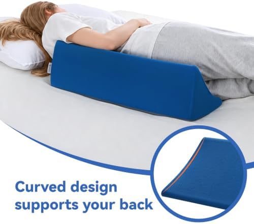 Vekkia Wedge Pillow for Side Sleeping, Back Support - Image 4