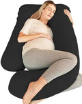 Cute Castle Cooling Cover Pregnancy Pillows, Soft U-Shape Maternity Pillow by Cute+Castle