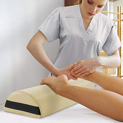 Saloniture Jumbo Half Round Massage Table Bolster Under-Knee Pillow Pad - Image 2