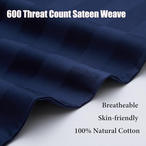 100% Cotton Zippered Pillow Protectors King Size - Image 4
