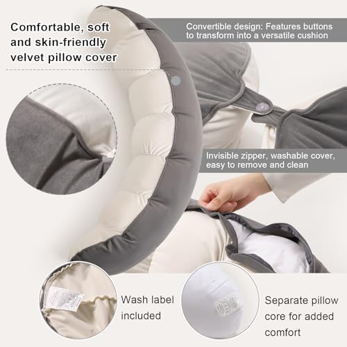 Peallow – Long Round Body Pillow - Image 4