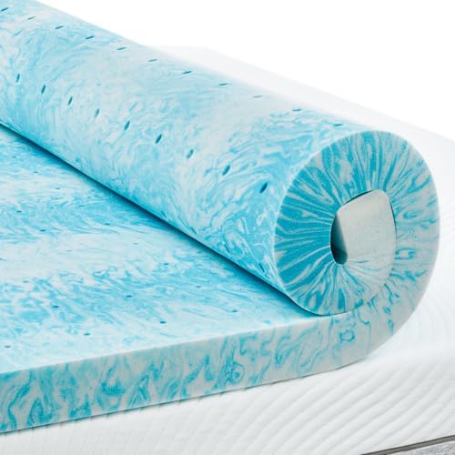 PERLECARE 4 inch Queen Ventilated Memory Foam Mattress Topper by PERLECARE-Becausewecare%E2%80%A6