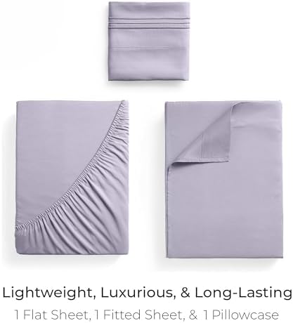 Mellanni Iconic 3-Piece, Ultra Soft Sheet Set - Image 3