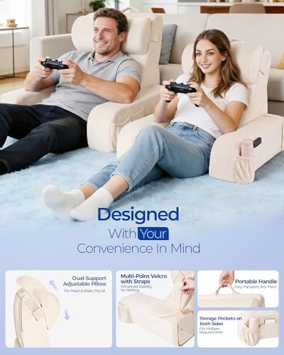 Kayfia Reading Pillow, 30-90° Stepless Adjust Angle & Height - Image 4