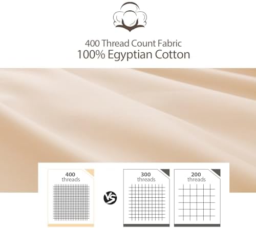100% Egyptian Cotton King Size Pillow Protectors - Image 2