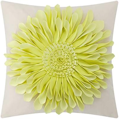 OiseauVoler Summer Throw Pillow Covers Decorative 3D Sunflowers Cushion Covers by OiseauVoler