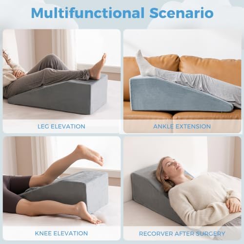 Ganondorf Leg Elevation Pillow for After Surgery, Premium Foam Leg Support - Image 6