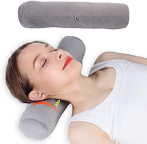 Neck Roll Pillow, Cervical Neck Pillow Bolster Pillow by AntiCellulite