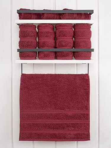 American Soft Linen 100% Cotton Luxury Turkish Towels, 4 PC Hand Towel Set - Image 2