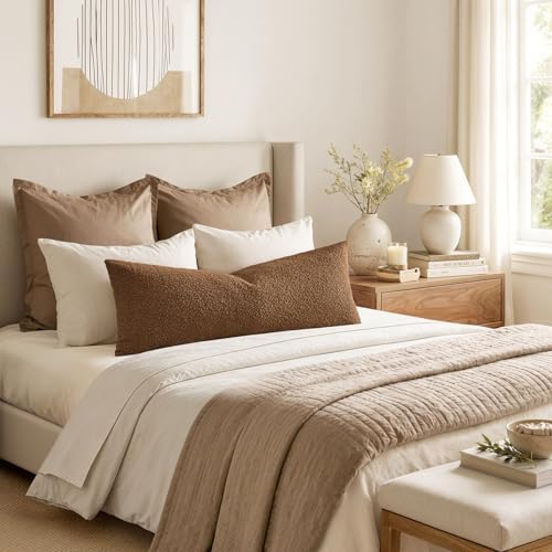 MIULEE Textured Boucle Lumbar Pillow Cover - Image 4