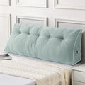 Sasttie Headboard Pillow Full, Wedge Pillow Headboard, Mint Green by SASTTIE