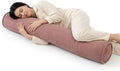 Bolster Pillow for Bed, Small Body Pillow by Ailuteie