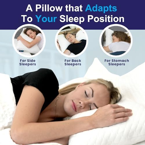 Sidney Sleep Adjustable Bed Pillow - Image 3