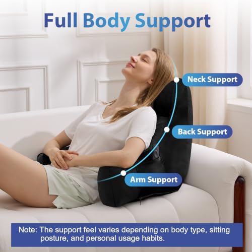 IPYNBAP Back Pillow for Bed Sitting up, Reading Pillow, 20 Inch - Image 5