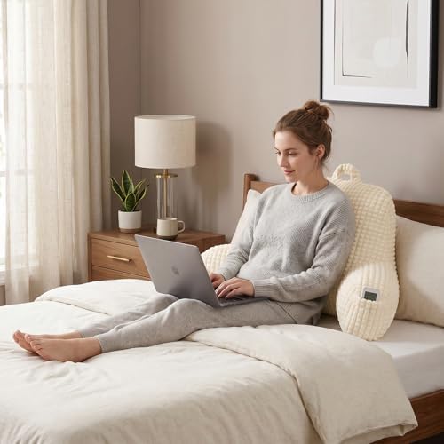 Reading Pillow with Arms for Sitting in Bed - Image 2