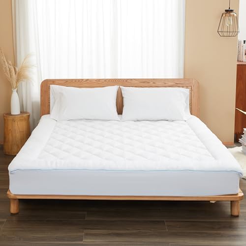Queen Mattress Pad Fitted Cooling & Breathable - Image 6