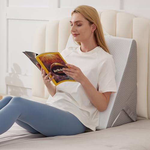 BIEEZZK Wedge Pillow, Adjustable Back Pillow by EnjoyaBetterLifeFromHere