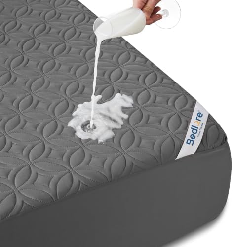 BEDLORE Waterproof Mattress Protector, Full Size Mattress Pad by Bedlore