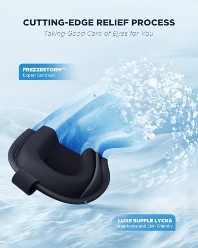 2 Pack 3D Cooling Gel Eye Mask - Image 4