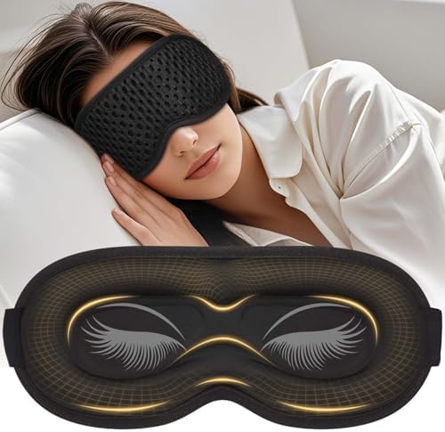 Sleep Eye Mask for Side Sleeper by ZRUHIG