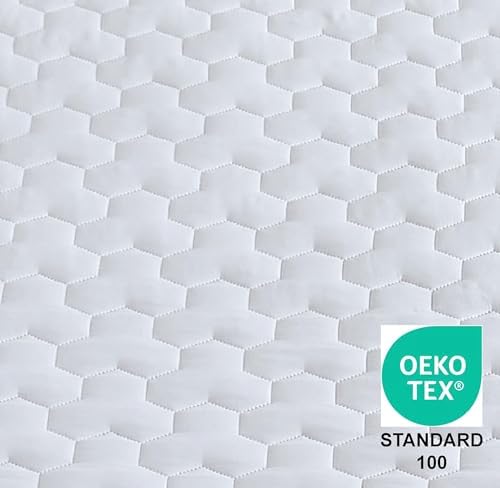 Quilted Waterproof Mattress Pad King - Image 2